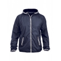 Clique Transition Jacket Hardy (modern windbreaker with hood) dark blue Men